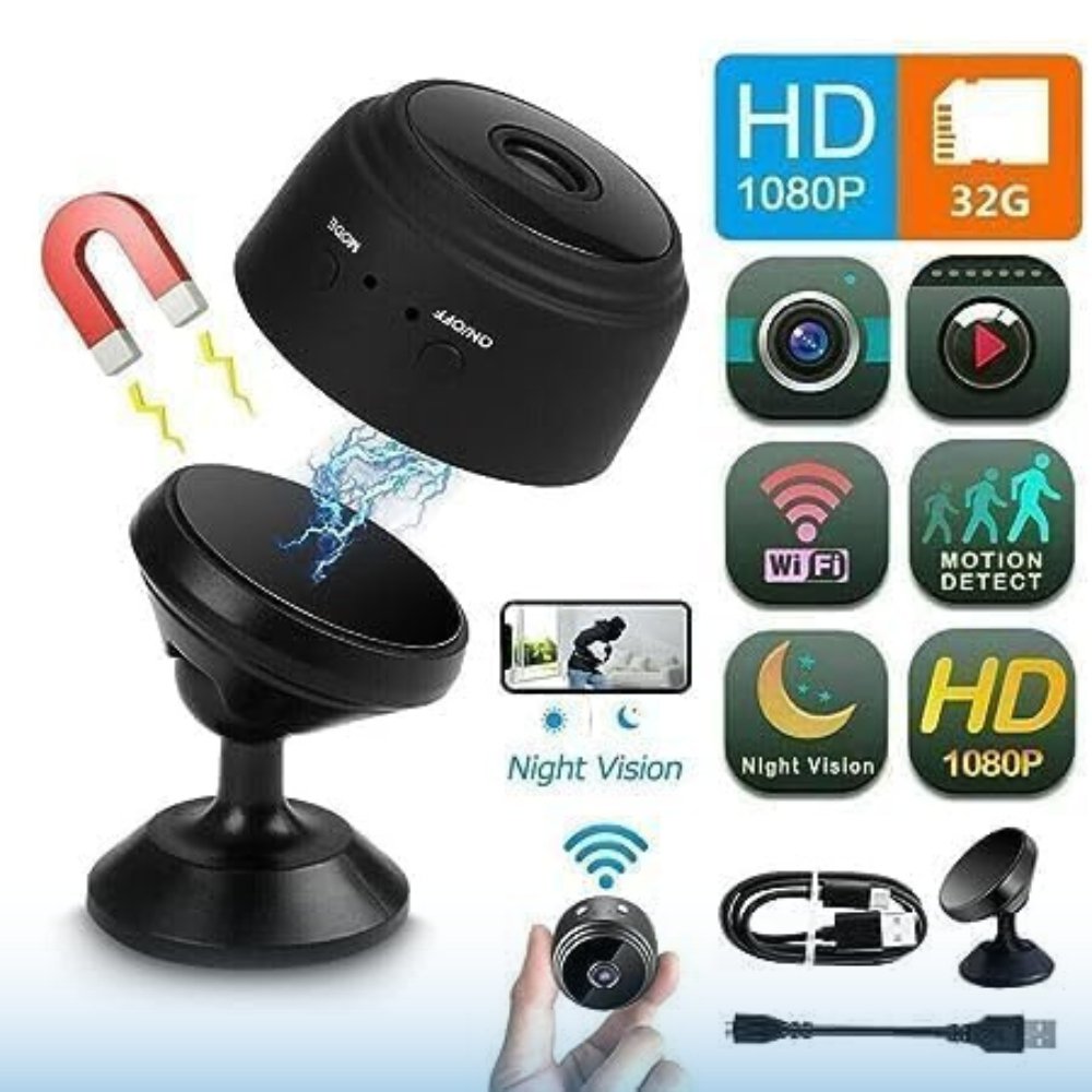 Rechargeable Wi-Fi CCTV Live Camera - Until Off