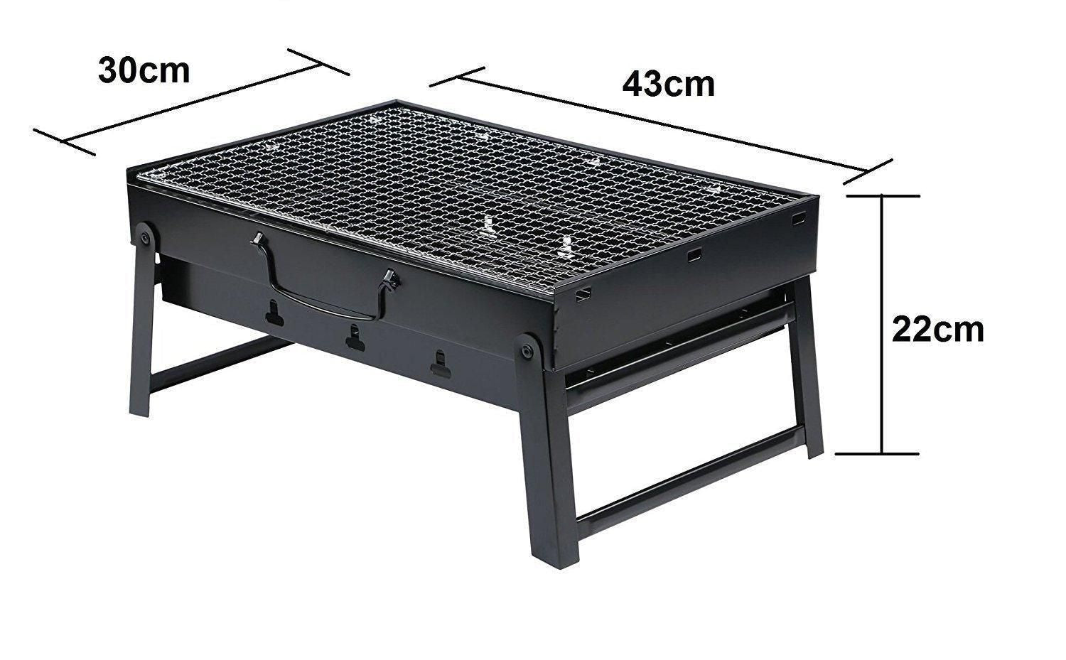 Barbeque Grill - Foldable Barbecue and Tandoor Grill for Camping Hiking Picnic - Until Off