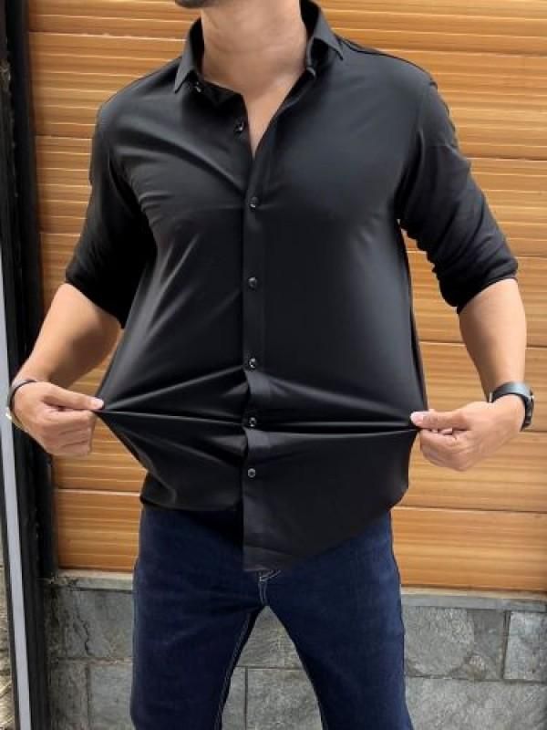 Men Slim Fit Casual Shirt - Until Off